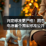 判定标准更严格!固态电池首个国家标准公开征求意见(图1) 判定标准更严格!固态电池首个国家标准公开征求意见(图1)