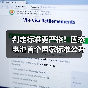 判定标准更严格!固态电池首个国家标准公开征求意见(图4) 判定标准更严格!固态电池首个国家标准公开征求意见(图4)