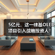 5亿元,这一硅基OLED项目引入战略投资人!(图4) 5亿元,这一硅基OLED项目引入战略投资人!(图4)