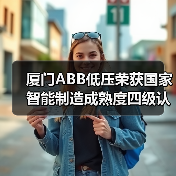 厦门ABB低压荣获国家智能制造成熟度四级认证(图4) 厦门ABB低压荣获国家智能制造成熟度四级认证(图4)