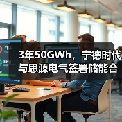3年50GWh,宁德时代与思源电气签署储能合作备忘录(图1) 3年50GWh,宁德时代与思源电气签署储能合作备忘录(图1)