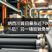 纳百川首日暴涨近700%后!另一储能独角兽也在冲刺上市(图3) 纳百川首日暴涨近700%后!另一储能独角兽也在冲刺上市(图3)