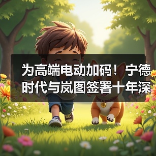 为高端电动加码!宁德时代与岚图签署十年深化合作协议(图1) 为高端电动加码!宁德时代与岚图签署十年深化合作协议(图1)
