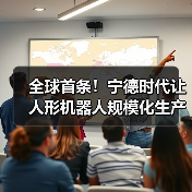 全球首条!宁德时代让人形机器人规模化生产动力电池(图1) 全球首条!宁德时代让人形机器人规模化生产动力电池(图1)