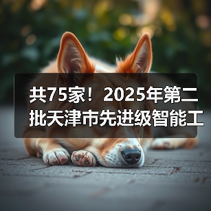 共75家！2025年第二批天津市先进级智能工厂名单公布（图1）