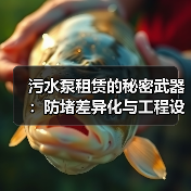 污水泵租赁的秘密武器:防堵差异化与工程设备优化(图4) 污水泵租赁的秘密武器:防堵差异化与工程设备优化(图4)