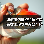 如何用铝模板租赁打造高效工程支护设备？轻便差异化的行业秘密揭秘（图3）