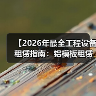 【2026年最全工程设备租赁指南：铝模板租赁与轻便支护的差异化优势】（图2）