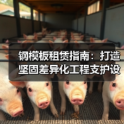 钢模板租赁指南:打造坚固差异化工程支护设备新时代(图1) 钢模板租赁指南:打造坚固差异化工程支护设备新时代(图1)