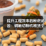 提升工程效率的秘密武器：钢筋切断机租赁全面解析（图1）