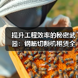 提升工程效率的秘密武器：钢筋切断机租赁全面解析（图4）