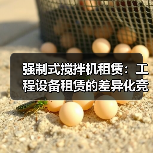 强制式搅拌机租赁:工程设备租赁的差异化竞争术(图1) 强制式搅拌机租赁:工程设备租赁的差异化竞争术(图1)