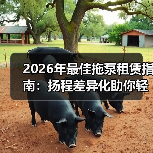 2026年最佳拖泵租赁指南:扬程差异化助你轻松应对工程挑战(图2) 2026年最佳拖泵租赁指南:扬程差异化助你轻松应对工程挑战(图2)
