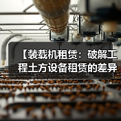 【装载机租赁:破解工程土方设备租赁的差异化优势】(图3) 【装载机租赁:破解工程土方设备租赁的差异化优势】(图3)