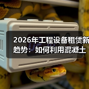 2026年工程设备租赁新趋势:如何利用混凝土摊铺机实现差异化竞争(图3) 2026年工程设备租赁新趋势:如何利用混凝土摊铺机实现差异化竞争(图3)