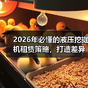 2026年必懂的液压挖掘机租赁策略,打造差异化动力优势(图1) 2026年必懂的液压挖掘机租赁策略,打造差异化动力优势(图1)