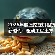 2026年液压挖掘机租赁新时代:驱动工程土方设备快车道(图4) 2026年液压挖掘机租赁新时代:驱动工程土方设备快车道(图4)
