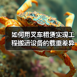 如何用叉车租赁实现工程搬运设备的载重差异化管理(图1) 如何用叉车租赁实现工程搬运设备的载重差异化管理(图1)