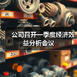 公司召开一季度经济效益分析会议(图4) 公司召开一季度经济效益分析会议(图4)