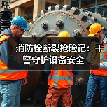 消防栓断裂抢险记:干警守护设备安全(图1) 消防栓断裂抢险记:干警守护设备安全(图1)