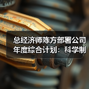总经济师陈方部署公司年度综合计划:科学制定确保发展势头(图1) 总经济师陈方部署公司年度综合计划:科学制定确保发展势头(图1)