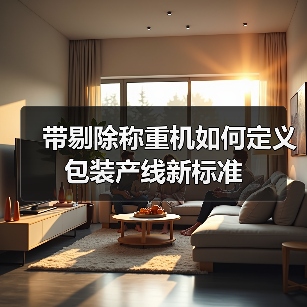 带剔除称重机如何定义包装产线新标准（图2）