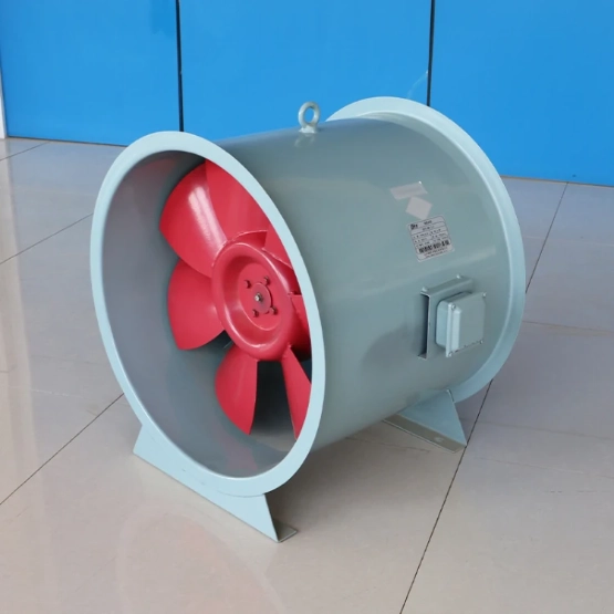 耐高温双速消防排烟混流风机